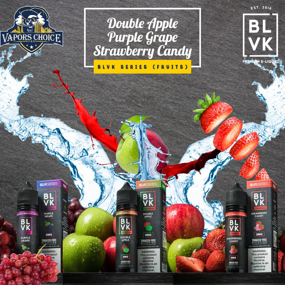 BLVK E-Liquids – BLVK Series Fruits-Vapors Choice UAE