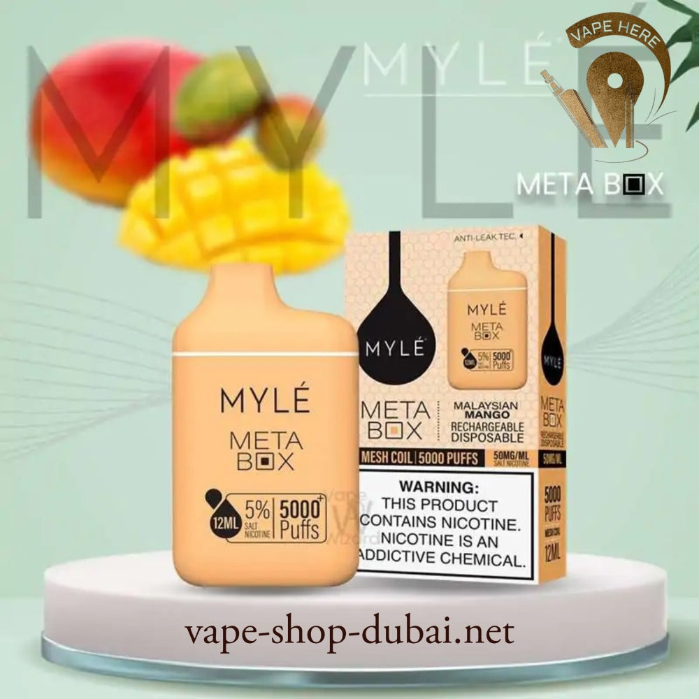 MYLE META BOX DISPOSABLE DEVICE Malaysian Mango UAE Dubai