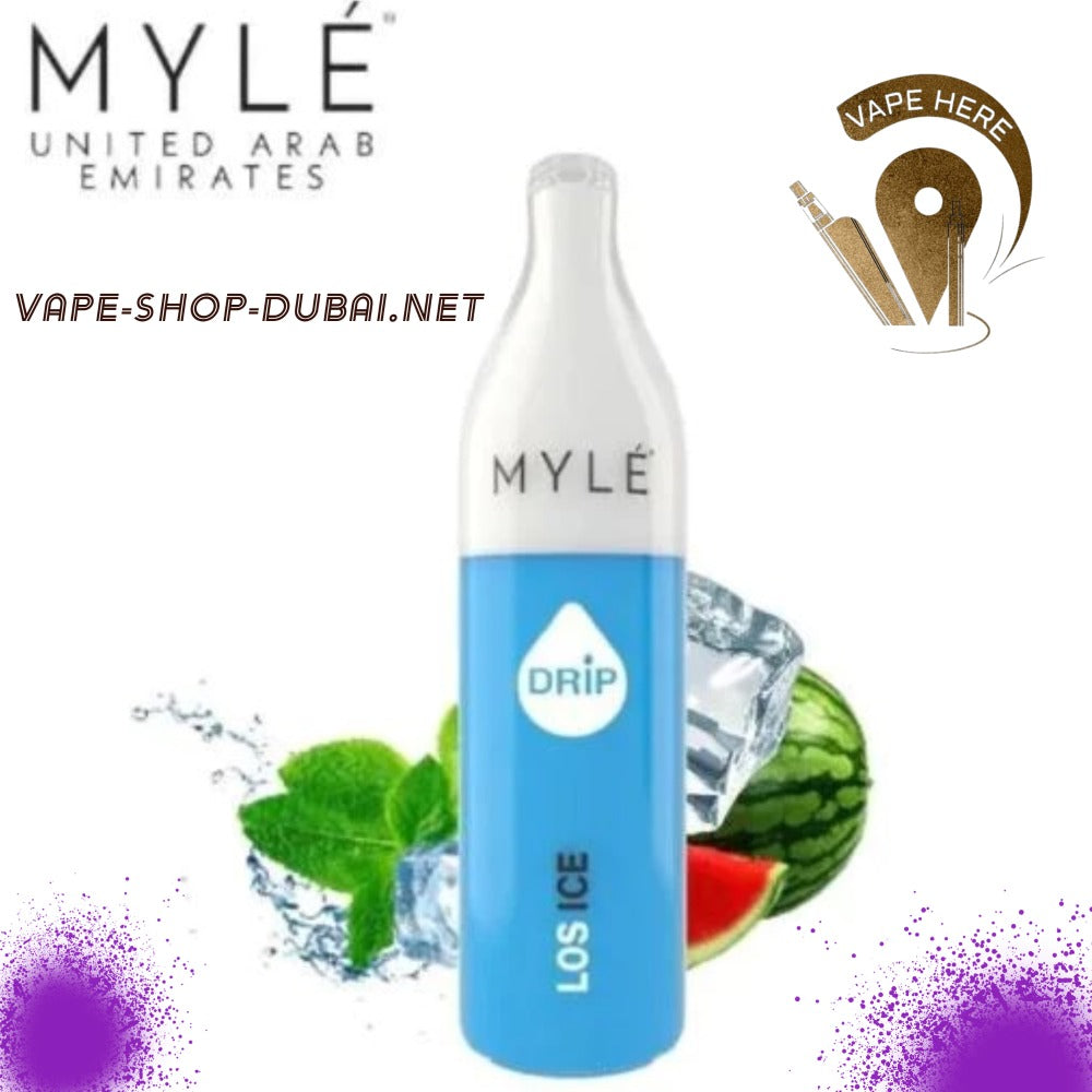 Myle - Drip 2000 Puffs Disposable Pen Los Ice UAE Dubai