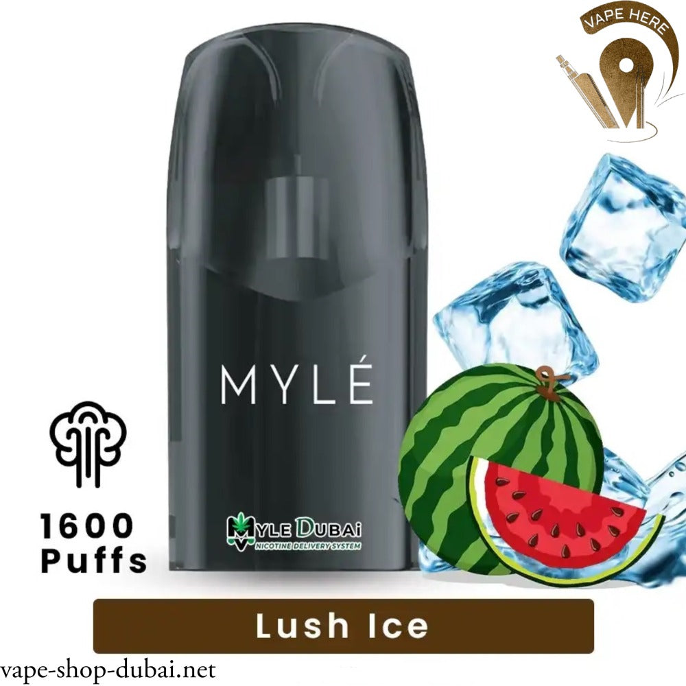MYLE V5 META REPLACEMENT PODS Lush Ice - 2pcs/pack UAE Sharjah