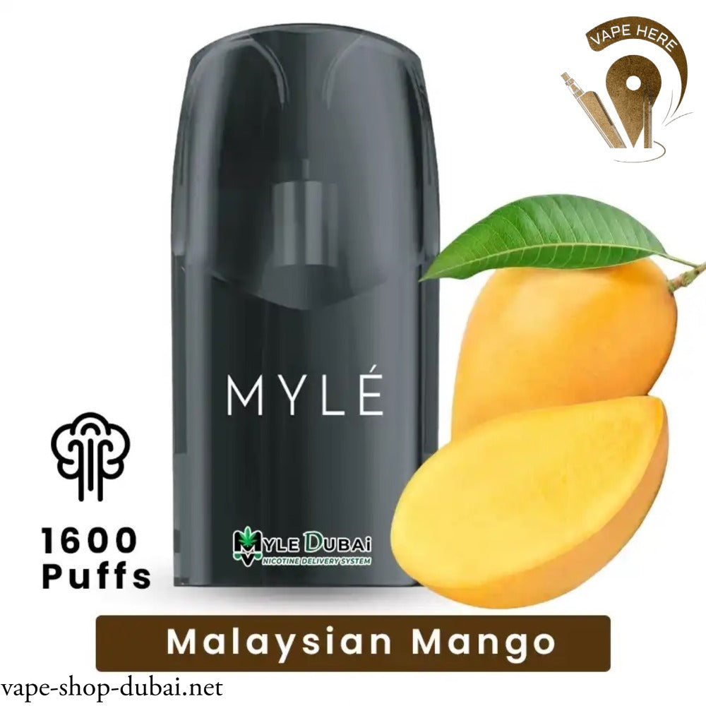 MYLE V5 META REPLACEMENT PODS Malaysian Mango - 2pcs/pack UAE Dubai